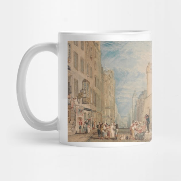 High Street, Edinburgh by J.M.W. Turner by Classic Art Stall